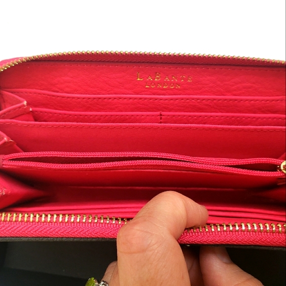 LaBante London Kindness Dark Grey Wallet - Picture 5 of 8